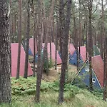 Gluecklich Am - Ruhe Im Kiefernwald Mit Terrasse & Hund Willkommen בית נופש טראסנהיידה
