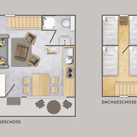 Gluecklich Am - Ruhe Im Kiefernwald Mit Terrasse & Hund Willkommen * تراسينهيد