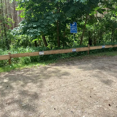 Gluecklich Am - Ruhe Im Kiefernwald Mit Terrasse & Hund Willkommen Tatil Evi *