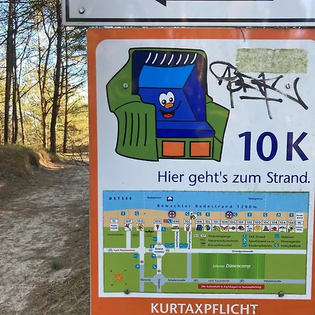 Gluecklich Am - Ruhe Im Kiefernwald Mit Terrasse & Hund Willkommen * Trassenheide