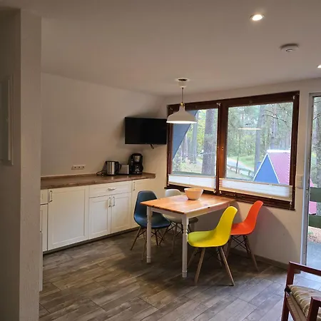 Tatil Evi Gluecklich Am - Ruhe Im Kiefernwald Mit Terrasse & Hund Willkommen